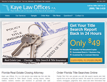 Tablet Screenshot of floridatitlefirm.com